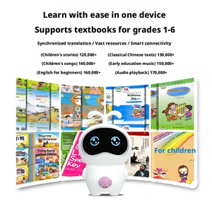 Robot Educativo Compacto con IA, Interactivo por Voz, Wi-Fi, con Luces, Cuentos y <span class=keywords><strong>Canciones</strong></span>, Máquina de Aprendizaje del Inglés <span class=keywords><strong>para</strong></span> Niños Pequeños - Product Image 5