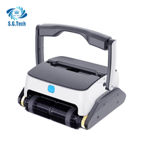 Water Crown PC Schwimmbad-Reinigungsroboter mit Kabelloser Fernbedienung oder Mobiler App Modell HJ3012