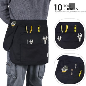 Tablier porte-outils, sac de taille, sangle réglable, fermeture à boucle, multifonction, 5 à 9 poches, pour coiffeurs, salons de beauté, techniciens en ongles - Product Image 2
