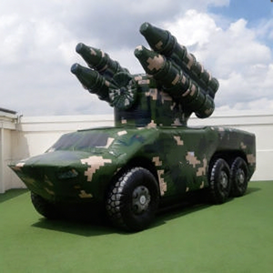 Réplica de Tanque Inflable de Camuflaje, Globo Impermeable para Publicidad y Exhibición, Mascota Inflable de Material Oxford/PVC - Product Image 2