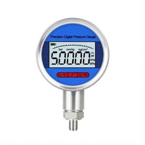 Calibrador Digital de Precisión para Manómetros Diferenciales, Carcasa de Acero Inoxidable de 100 mm, para Gas, Agua y Aceite - Product Image 4