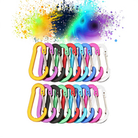 Vente en gros de la marque EH 5 #   Porte-clés en métal portable en forme de gourde en alliage de zinc de 6 cm, modèle couleur, pour camping, bouilloire