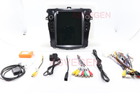 Pemutar DVD Stereo Radio mobil, Android 12 dengan navigasi GPS mobil untuk Toyota corolla 2007-2012