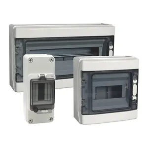 4Way To 24Way IP65 EKDB4 Plastic Waterproof Distribution Board Box MCB Box Surface Wall Mounting