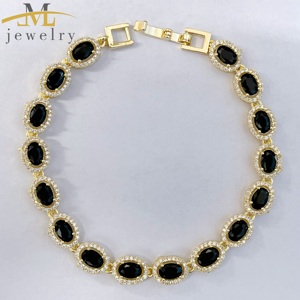 <span class=keywords><strong>Bracciale</strong></span> JML all'Ingrosso per <span class=keywords><strong>Donna</strong></span>, Charm a Cuore Romantico, Placcato Oro 14K con Zirconi, Accessori <span class=keywords><strong>Rosa</strong></span> Trifoglio Pulsera De Oro - Product Image 3