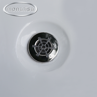 Monalisa, spa de nage extérieur en acrylique de 8,8 mètres de long, spa de massage moderne, piscine de massage aquatique, baignoire de massage, tablier, 3HP