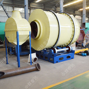 Nhà sản xuất máy sấy chuyên nghiệp Ba Máy sấy trống quay trống thiết bị sấy cho bột khoáng fenspat đất sét cao lanh - Product Image 5