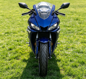 Moto électrique sportive bleue homologuée CEE 2000W, vitesse maximale 80 km/h, moto de rue pour adultes - Product Image 5