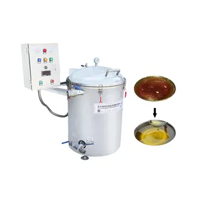 Small Scale Cooking Oil Refinery Machine Deep Fryer Oil Filter Machine Oil Purification System