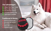 Gant anti-poils électrostatique écologique Juicepet pour chats et chiens