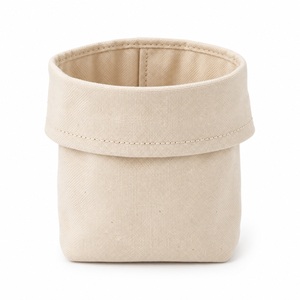 <b>Pen</b> <b>Pot</b> Pencil Case Standing Canvas Fold Down Desk Set Organiser Custom Logo Stationery Bulk - Product Image 1