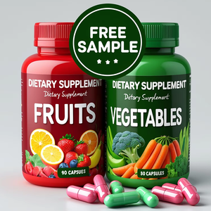 Complément alimentaire en capsules de vitamines pour fruits et légumes OEM, complément alimentaire santé, double capsules, multifonction, légumes et fruits - Product Image 6