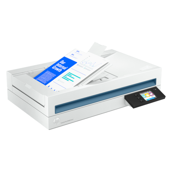 HPE ScanJet Pro N4600 Fnw1 A4 Flatbed Scanner 20G07A