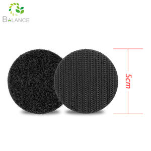 Haken Und Schleife Punkte Streifen 6 "150mm Pads Raizi Wet Dry Diamant Polieren Pad Für Stein Runde farbige Dot Aufkleber - Product Image 4