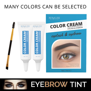 Kit de teinture semi-permanente pour <span class=keywords><strong>sourcils</strong></span> et cils Joynna - Teinture longue durée de 60 jours - Extrait de plantes naturelles - Changement de couleur rapide - Product Image 5