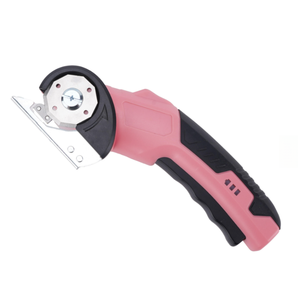 <span class=keywords><strong>Ciseaux</strong></span> électriques à batterie au lithium pour la <span class=keywords><strong>couture</strong></span>, la découpe de matériaux en cuir et de tapis, machine de découpe à couteau rond pour la finition des bords à domicile - Product Image 4