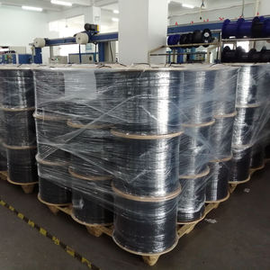 メッセンジャーワイヤー付き 光ファイバードロップケーブル 1C 屋外用フラットタイプ G.657A FRPサポートスタンドワイヤー 7x0.4mm - Product Image 6