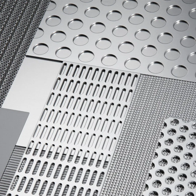 0.5-10mm Thickness Customized Hole Diameter Stainless Steel Perforated Metal Sheet Plate Perforated Filter Mesh