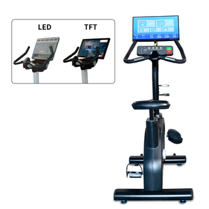 Bicicleta Estática Vertical Comercial para Gimnasio con Pantalla LCD Integrada para Ejercicio en Club y Entrenamiento en Casa Merich-AT24T HD M - Product Image 2