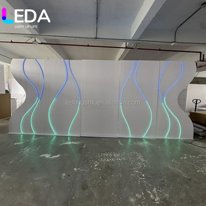 Arco de Boda LEDA Directo de Fábrica, Fondo Grande de PVC, Decoración para Fiestas, Soporte para Fondo de Eventos de Boda - Product Image 2