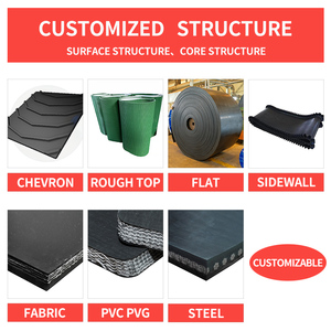 Niedertemperatur-Gummi-Förderband Kältebeständiges Gewebe-Förderband für Arktische Regionen & Tiefkühl-Lagerhallen - Product Image 4