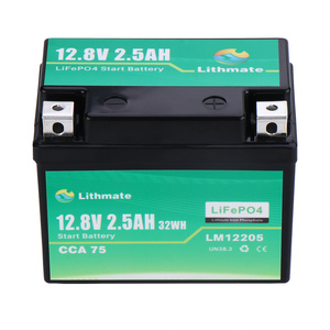 Sıcak satış powersports lityum demir fosfat pil 12v 2.5ah 5ah lifepo4 lifepo4 motosiklet piller - Product Image 6