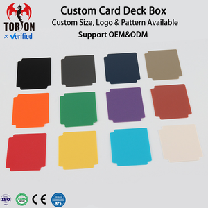 Séparateurs de cartes Torson, onglets multicolores, coins carrés, personnalisables, en polypropylène plastique, portables, écologiques, pour jeux - Product Image 1