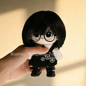 Poupée en peluche <span class=keywords><strong>de</strong></span> personnage en <span class=keywords><strong>mohair</strong></span> <span class=keywords><strong>de</strong></span> haute qualité avec coton biologique, poupée d'idole Kpop, peluche personnalisée <span class=keywords><strong>de</strong></span> 20 cm - Product Image 2