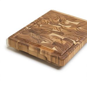 Tabla de Cortar de Bambú Fácil de Limpiar |   Tabla de Cortar Resistente a los Olores y a los Arañazos, Apta para Lavavajillas, para Uso Doméstico y Comercial - Product Image 1