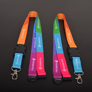 حبل تعليق لبطاقة الهوية مطبوع رقمياً بشعار مخصص مع خطاف معدني دوار وحزام عنق قابل للفصل للسلامة - Product Image 4