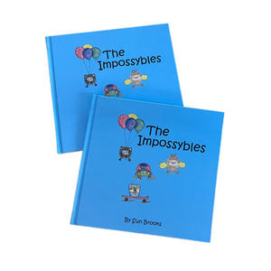 Services d'impression de livres en carton rigide personnalisés en couleur pour les livres d'histoires d'apprentissage de l'anglais pour enfants - Product Image 3