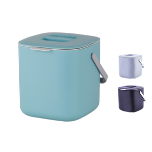 Thùng rác nhà bếp hai tầng có nắp, gắn tường, kiểu nhấn nắp - Product Image 2