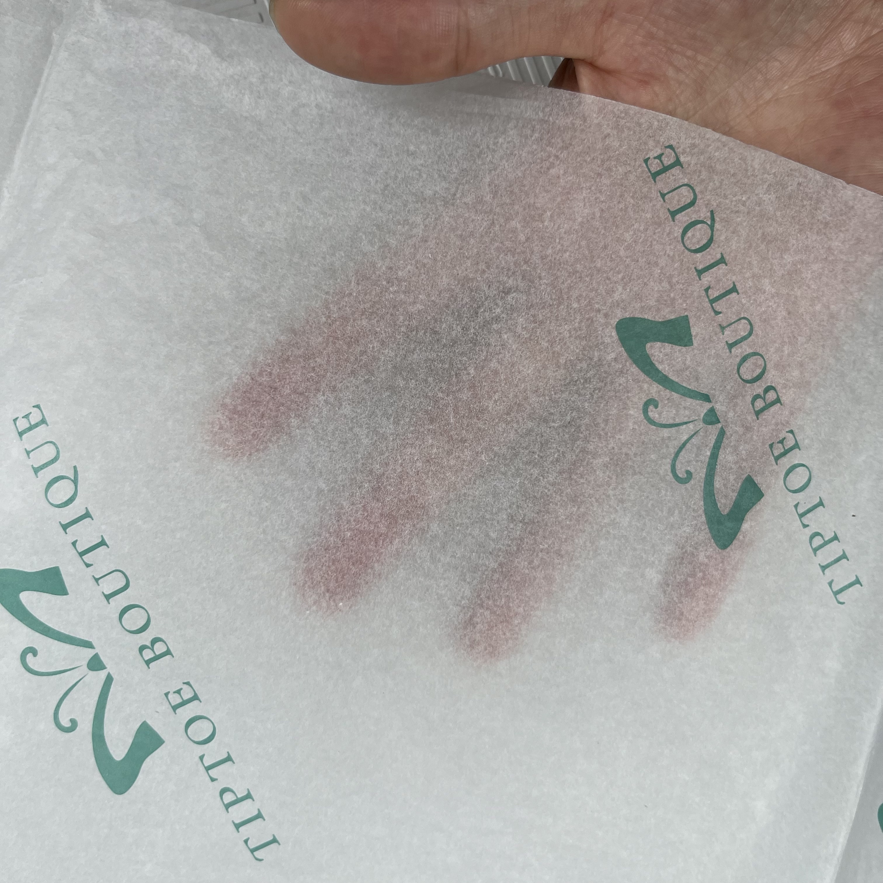 Custom Printed Tissue Paper, Eco-Friendly Recyclable & Biodegradable Packaging Paper for Garment, Shoe, Gift Wrapping
