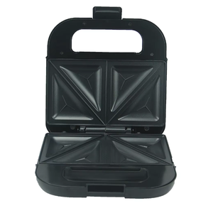 Sandwichera eléctrica de gran venta con placas antiadherentes, luces indicadoras, mango de tacto frío, fácil de limpiar y almacenar - Product Image 4