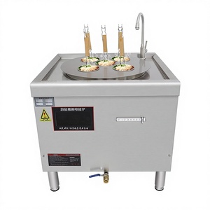 Olla Eléctrica Multifuncional de Acero Inoxidable para Ramen, Dumplings y Fideos de Arroz, Fácil de Limpiar, para Uso en Restaurantes - Product Image 1