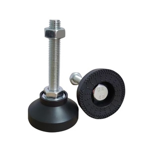 Adjustable Leveling <b>Feet</b> Nylon <b>Furniture</b> Glides Screw on Base M6 M8 M10 Threaded Stainless Steel <b>Foot</b> <b>Pads</b> Custom Sizes - Product Image 5