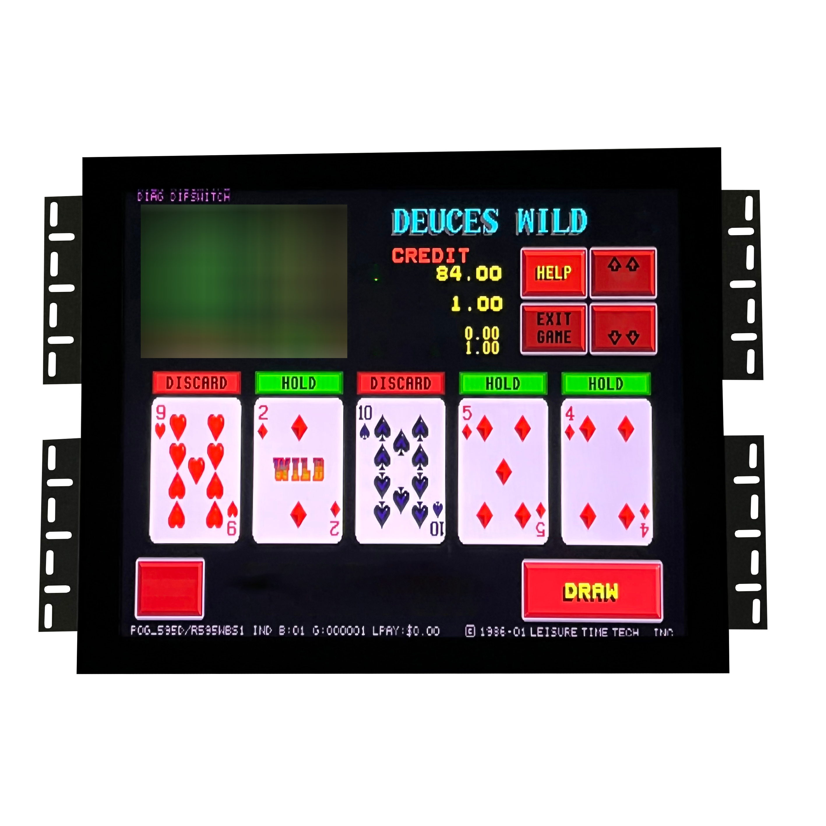 19" ir pog 580 t340 game board 8 in 1