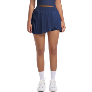 กระโปรงเทนนิสผู้หญิงขายส่ง กระโปรงกอล์ฟทรงพลีท มีกางเกงซับในและกระเป๋าข้าง ป้องกันการมองทะลุ แห้งเร็ว เหมาะสำหรับออกกำลังกาย - Product Image 6