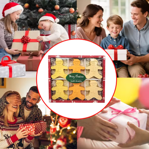 Bombes de bain artisanales au gingembre pour Noël avec figurines, boules de bain effervescentes aux huiles essentielles naturelles avec poupées OEM ODM - Product Image 3