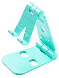 Promotional <b>Gifts</b> Double Folding Portable <b>Creative</b> Lazy Smart Phone Bracket with Customized logo - Product Image 5