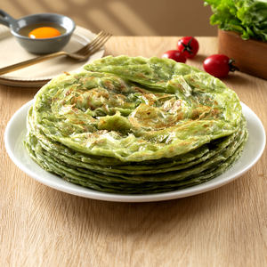 Халяльные замороженные хрустящие ломтики параты со вкусом шпината в пакете для детей - Product Image 6