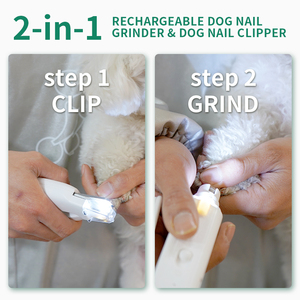 Professional Nail Toe Claw Clippers Trimmer Grooming Tools for Animals Pet Supplies <b>Grinder</b> Pet Dog Cat With LED Light - Product Image 3