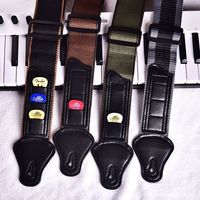 Guitar Strap for Acoustic/Folk/Bass Guitar Unisex Classic Shoulder Strap Polyester Material K-Lei Strap Bag Accessory