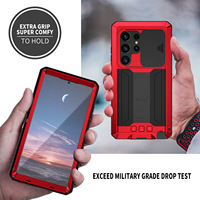 Étui en silicone imperméable et anti-poussière pour Samsung S24Ultra et pour iPhone 15Pro Max, coque de téléphone portable anti-chute