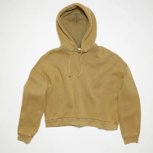 Sweat-shirt à capuche épais 100 % coton vierge, personnalisable avec logo imprimé ou brodé, épaules tombantes, flocage, coupe oversize pour homme - Product Image 2