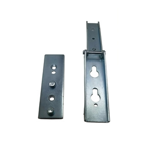 Charnières à ressort Xinjunye pour meubles, charnières ovales à clipser en alliage de nickel pour portes pliantes - Product Image 2
