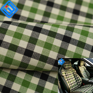 Tessuto di Lusso Vintage in Misto Lana a Quadri Pied-de-Poule, Traspirante e Resistente per Sedili <span class=keywords><strong>Auto</strong></span>, Pannelli Porta, Rinnovamento <span class=keywords><strong>Interni</strong></span> <span class=keywords><strong>Auto</strong></span>, MOQ Basso - Product Image 1
