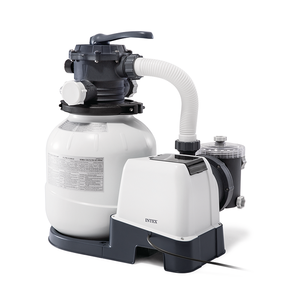 Pompe à <span class=keywords><strong>filtre</strong></span> à <span class=keywords><strong>sable</strong></span> Intex 26646, accessoires de <span class=keywords><strong>piscine</strong></span> portables, installation facile, pompe de circulation d'eau - Product Image 1