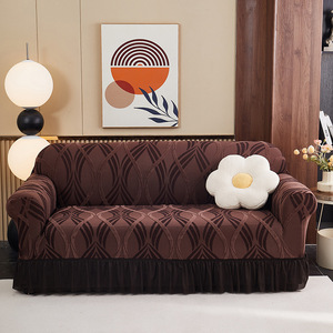 Nuova Fodera per <span class=keywords><strong>Divano</strong></span> Monopezzo con Doppio Bracciolo e Copertura Elastica Completa Rinforzata - Product Image 5