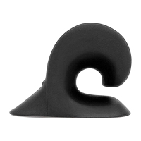 Oreiller de traction cervicale pour le soutien du cou, l'alignement de la colonne vertébrale et l'amélioration de la posture, oreiller ergonomique pour étirement du cou pour une utilisation quotidienne